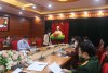 HỌP TRỰC TUYẾN VỀ CÔNG TÁC PHÒNG CHỐNG DỊCH COVID-19