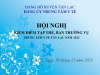 ĐẢNG ỦY TRUNG TÂM Y TẾ HUYỆN TÂN LẠC