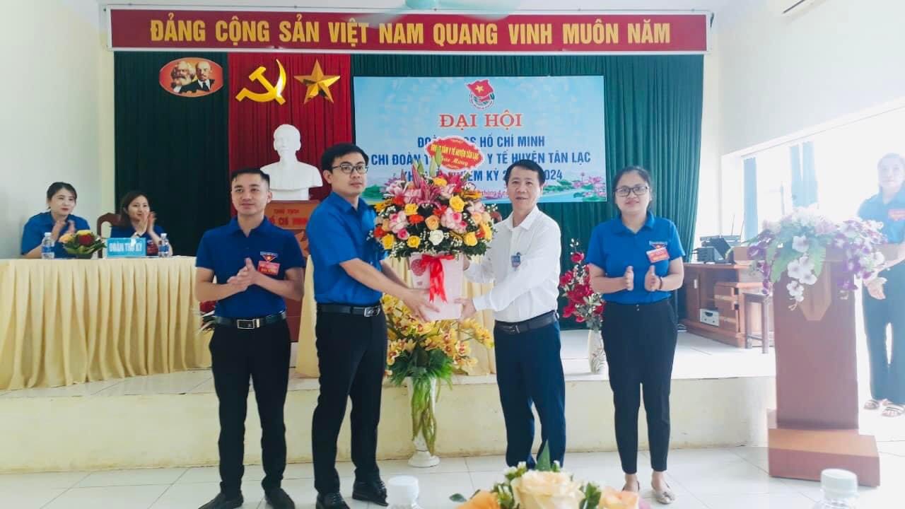 Đại hội Chi đoàn TNCS Hồ Chí Minh Trung tâm Y tế huyện Tân Lạc, nhiệm kỳ  2022-2024