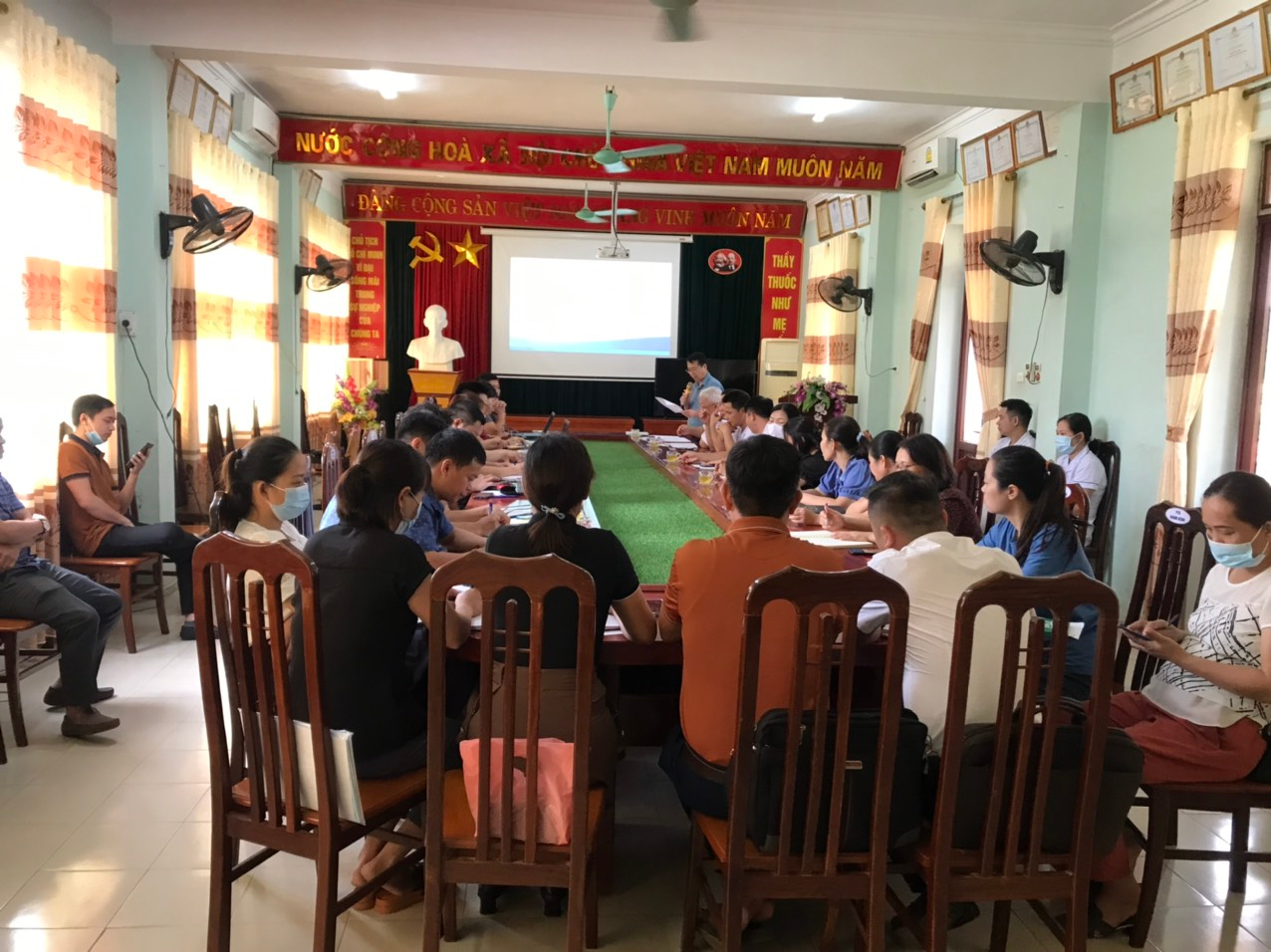 HỘI NGHỊ  SƠ KẾT CÔNG TÁC CHÍNH QUYỀN, CÔNG ĐOÀN Y TẾ 6 THÁNG ĐẦU NĂM 2022, PHƯƠNG HƯỚNG NHIỆM VỤ 6 THÁNG CUỐI NĂM 2022