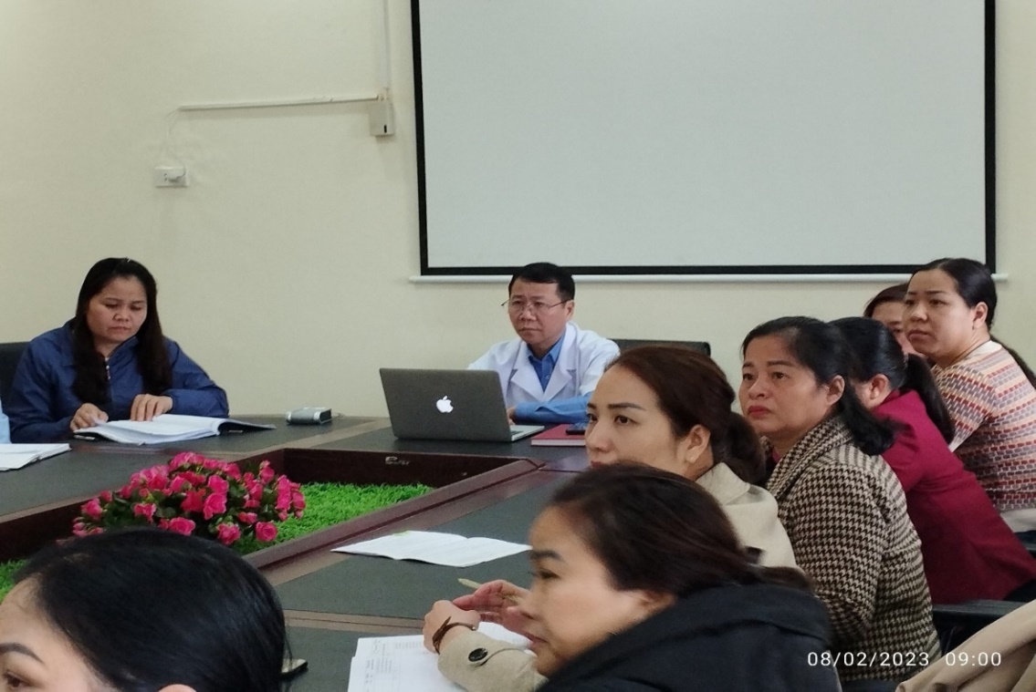 HỘI NGHỊ TRỰC TUYẾN HƯỚNG DẪN SỬ DỤNG BẢNG ĐIỂM CHẤT LƯỢNG  DỊCH VỤ TẠI TRẠM Y TẾ XÃ