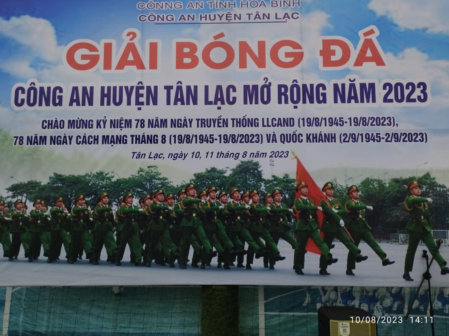 GIẢI BÓNG ĐÁ CÔNG AN HUYỆN MỞ RỘNG NĂM 2023