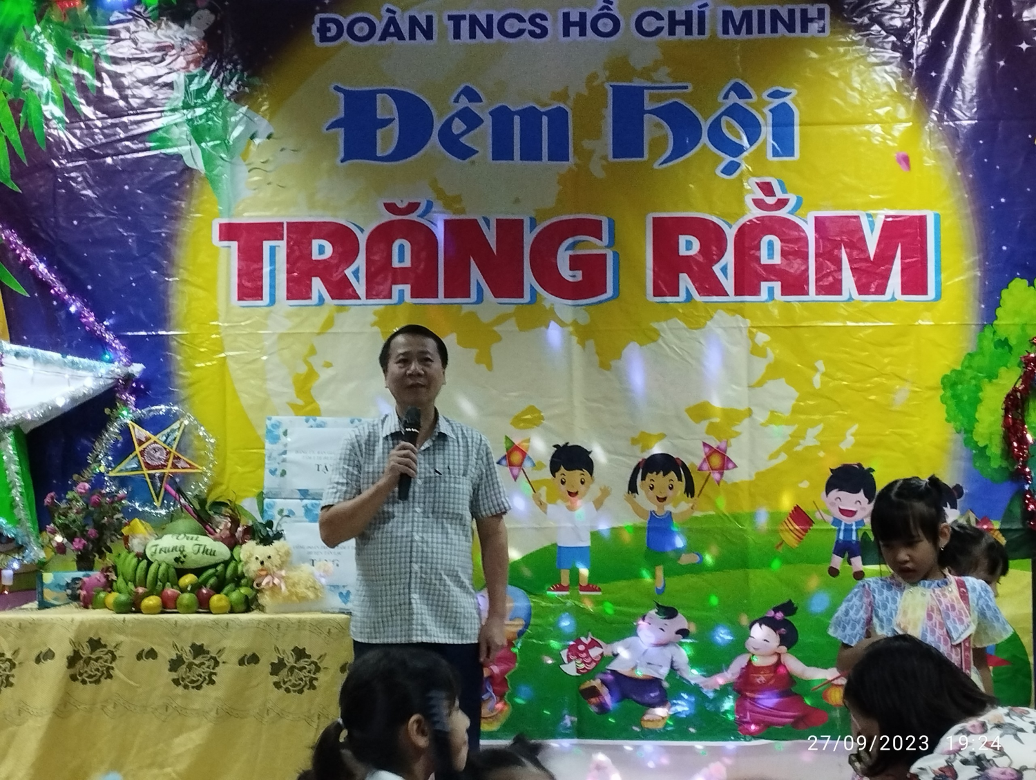Công Đoàn cơ sở, BCH Đoàn thanh niên TTYT Phối hợp tổ chức “Đêm hội trăng rằm”