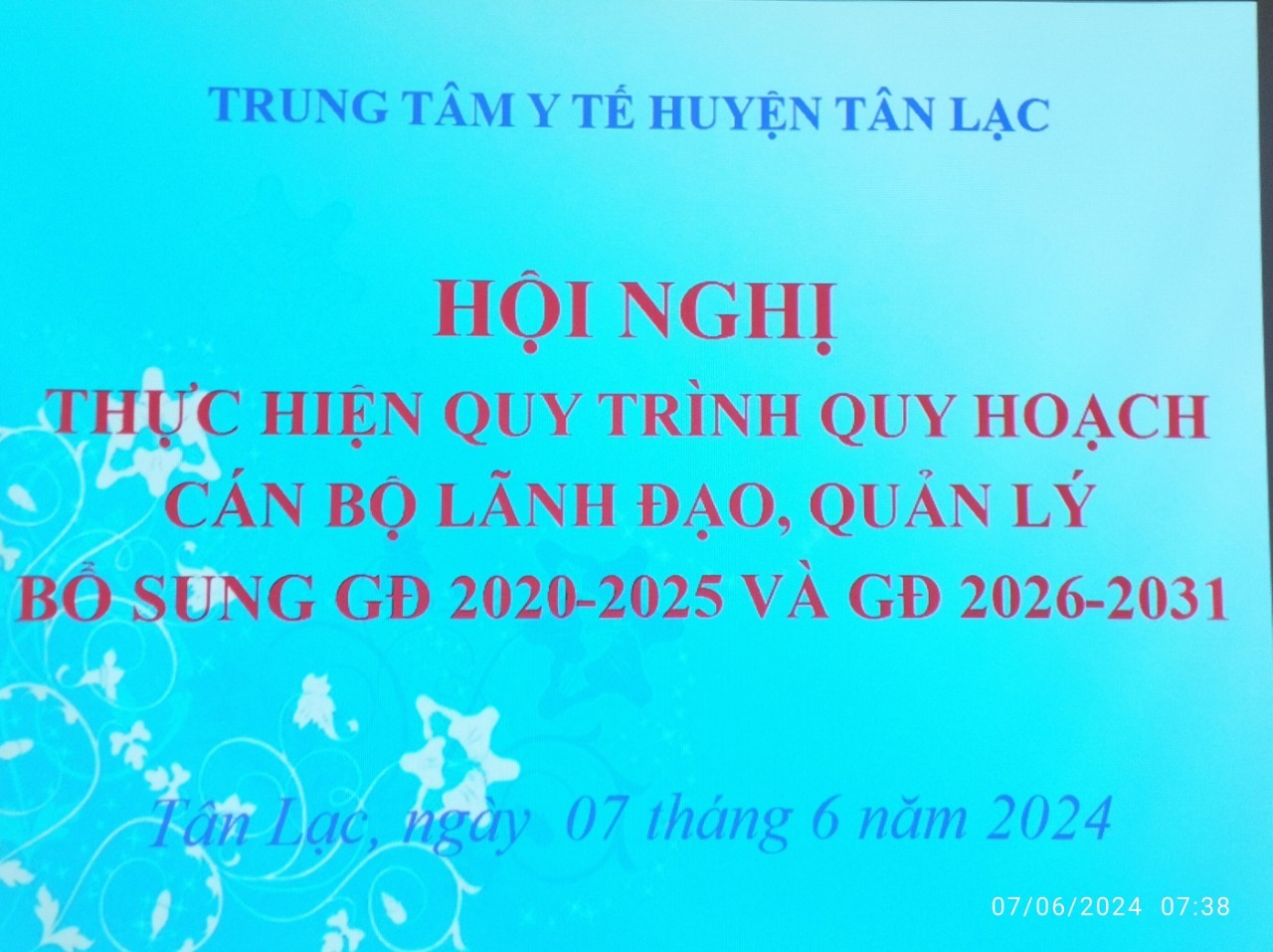 TRUNG TÂM Y TÊ HUYỆN TÂN LẠC